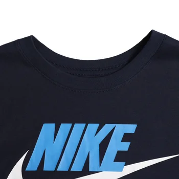 Originalus Naujas Atvykimo NIKE, KAIP M NSW PIKTOGRAMA TEE FUTURA vyriški marškinėliai trumpomis rankovėmis Sportinę aprangą