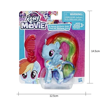 Originalus Prekių Mano Mažai Pony Lėlės Draugystė, Magic Rainbow Pinkie Modelis Žaislai Mažai Kūdikio Gimtadienio Dovana Mergina Bonecas