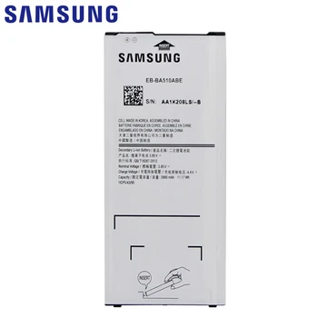 Originalus Samsung Galaxy A5 2016 A510 A510F A5100 Telefono Baterija EB-BA510ABE 2900mAh Didelės Talpos 