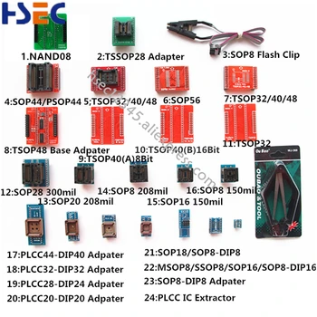 Originalus Xgecu TL866II PLUS universalus programuotojas NAND TSOP48 adapteris SOP8 flash įrašą minipro TL866cs/A eeprom Programuotojas