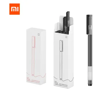 Originalus Xiaomi Mijia pasirašyti Pen 0,5 mm MI Kaco tušinukas Core Patvarus Pasirašymo Pen Papildymo Juoda japen Rašalo 10pc/set