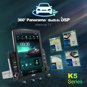 Ownice Universalią 2-Din Android 10.0 Automobilio Radijo, GPS Video Grotuvas Autoradio 9.7