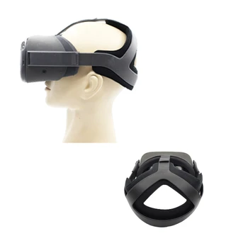 Pakeitimo Odinis Lankelis Galvos Pagalvėlė Dirželis Padas Oculus Quest VR Ausines Patogiai Galvos Juosta
