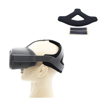 Pakeitimo Odinis Lankelis Galvos Pagalvėlė Dirželis Padas Oculus Quest VR Ausines Patogiai Galvos Juosta
