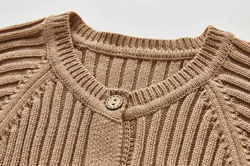 Pavasarį ir Rudenį ilgomis rankovėmis megztiniai (baby baby Siamo Romper laipiojimo drabužius leotard megztinis romper baby girl drabužiai