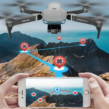 Profesinės 5G GPS 8K HD Kamera, WIFI FPV Drone 2KM Valdymo Atstumas Optinio Srauto Smart Atlikite RC Quadcopter Brushless Variklio Žaislas
