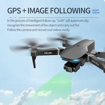 Profesinės 5G GPS 8K HD Kamera, WIFI FPV Drone 2KM Valdymo Atstumas Optinio Srauto Smart Atlikite RC Quadcopter Brushless Variklio Žaislas