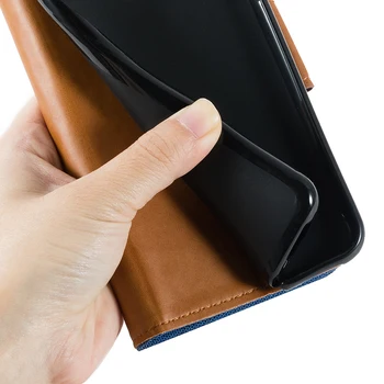 PU Odos Flip Case For LG K51S Verslas LG K41S Kortelės Turėtojas Silikono Foto Rėmelis Atveju Piniginės Dangtis