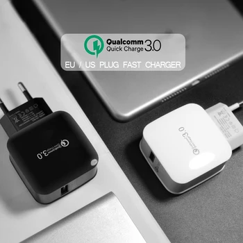 QC3.0 Greitas Įkroviklis, USB Greito Įkrovimo Adapteris, skirtas 