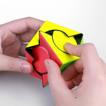 Qiyi Mofangge Aikštėje Ratas Nerijos Magic Cube Greitis Puzzle Žaidimas Kubeliai Švietimo Žaislai Vaikams, Vaikų Dovanų