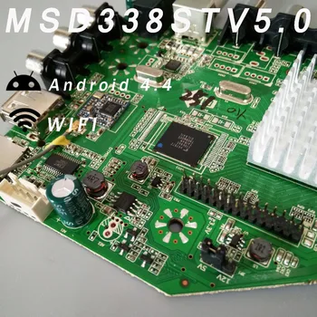 RAM 1G ir 4G saugojimo MSD338STV5.0 Pažangi Belaidžio Tinklo TELEVIZIJOS Vairuotojo Lenta Universalus Andrews LCD Plokštė+1Lamp Keitiklis