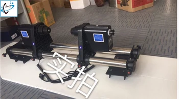 Rašalinis spausdintuvas dvigubo variklio popieriaus užtrukti iki ritės sistema 50mm popieriaus imtuvas Rinktuvas Mutoh Roland Xenon Xuli Sunika Aifa