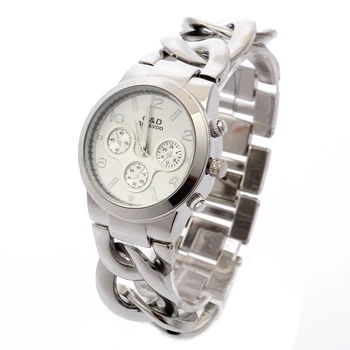 Relogio Feminino G&D Moterys Quarts Laikrodžius, Aukso Nerūdijančio Plieno Juosta Mados Prabangių Moterų Žiūrėti Reloj Mujer Valandą Dovanos