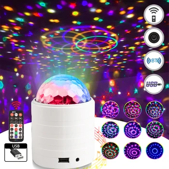 RGB LED Crystal Ball Light 