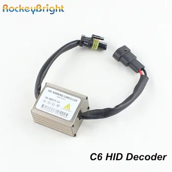 Rockeybright C6 canbus NESLĖPĖ dekoderis panaudoti H1 H3 H4 H7, H8, H11 9005 9006 prietaiso Stabdžių Mirgėjimo Klaida xenon HID įspėjimo canceller