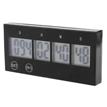 Skaitmeninis Laikmatis Atbulinis 999 Dienų Laikrodis LCD Įvykio Priminimą, Atgalinės atskaitos Laiką Laikrodis