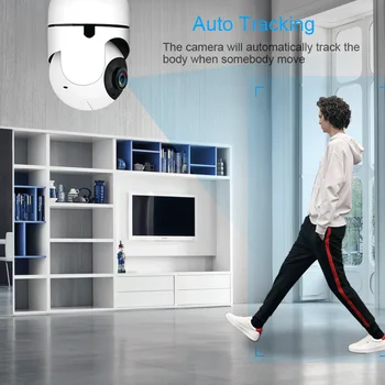Smar HD 1080P Debesis Belaidžių IP kamerų Intelligent Auto Stebėjimo Žmogaus Namų Apsaugos Stebėjimo VAIZDO stebėjimo Tinklo Kameros Wifi