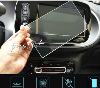 Smart Fortwo Automobilio Prietaisų Skydelio Apsauga, Plėvelės, Folijos Automobilių Navigacijos Screen Protector, Grūdinto Stiklo Plėvelė Automobilių Optikos Reikmenys