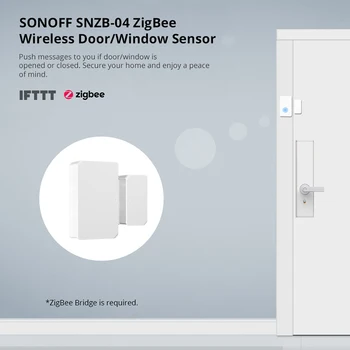 SONOFF SNZB-02 ZigBee Drėgmės Jutiklis Ir Temperatūrą Realiu Laiku Pranešimą E-WeLink App 