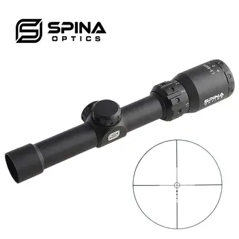 SPINA OPTIKA BT 1.5-6X24 Kompaktiškas taikymo Sritis Medžioklės Taktinis Optiniai Taikikliai 25.4 mm Vamzdis Striukės Fotografavimo Riflescope