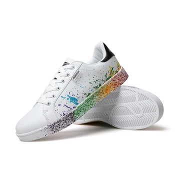 Sportbačiai klasikinės skate batų 2019 naujas rašalinis pora mažų baltų batų kvėpuojantis street laisvalaikio bateliai, batai Zapatos Hombre