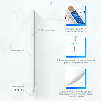 Stylus pen Tablet iPad 6 7 8 mini 5 3 Oro Pro 2018 Piešimo Tablet Stylus Pieštuku, skirtą 