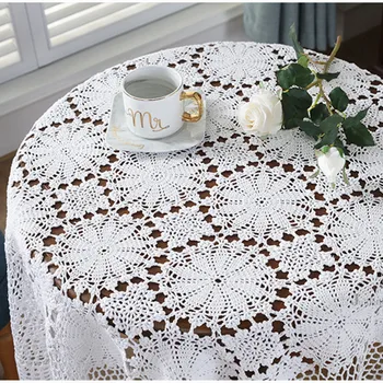 Super Elegantiškas stalo apima Šiaurės sielovados nėrinių staltiesė nėrimo aikštėje staltiesės Valgomasis servetėlės kalėdų stalo medžiaga pardavimas