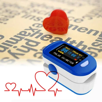 Sveikatos SpO2 PR Širdies ritmo Monitorius Medicinos Skaitmeninį Piršto Pulse Oximeter Piršto Oxymeter kraujo deguonies saturometer matuoklis