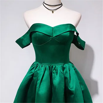 Tai YiiYa 2019 Kokteilių Suknelės Žalia Rankovių Stebėjimo Trumpą Suknelę Mados Dizaineris Užtrauktukas Derliaus vakarėlis Suknelė LX694