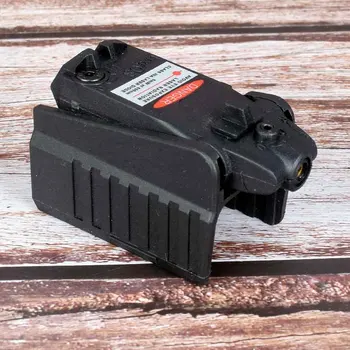 Taktinis Red Dot lazerio Akyse Apimtis Airsoft KWA KSC Glock 17 22 23 25 27 28 43 Pistoletas Geležies Galiniai Akyse