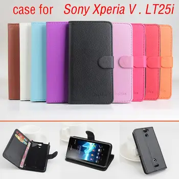 Telefono dėklas Sony Xperia V .LT25i Apie Flip Cover Mobilųjį Telefoną, Maišeliai. Prekės Karšto Pardavimo Gamyklos kainą.