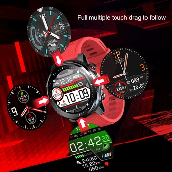Timewolf Relogio Inteligente Smart Watch Vyrų Android 2020 IP68 Smartwatch 