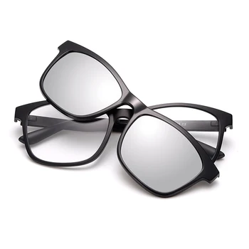 TR90 Akinius Rėmo Poliarizuota Įrašą Akiniai nuo saulės Vyrams UV400 Trumparegystė Įrašą apie akinius Moterims Saulės Akiniai Vairavimo Naktinio Matymo Objektyvo