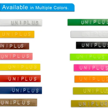 UniPlus 4PK Motex E101 Etiketės Juostos Suderinama Dymo 3D Įspaudas Label Maker 