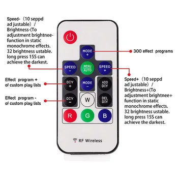USB LED Juosta RGB WS2812B DC5V 1m/2m/3m/4m/5m SMD 5050 Nuotolinio valdymo pultelis Adresuojamo pikselių juostos Led TV Atgal Pagal Kabineto lempos