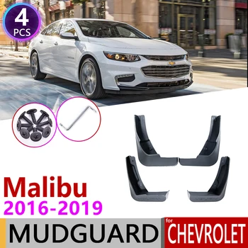 Už Chevrolet Malibu 2016~2019 Mk9 Priekinės Galinės Automobilio Mudflap Sparnas Purvasargių Purvo Atvartais Guard Splash Atvartu Priedai 2007 2008
