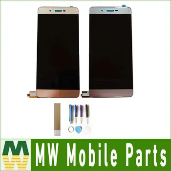 Už Micromax Drobės Sulčių A1 Plius Q4260 LCD Ekranas Jutiklinis Ekranas Asamblėjos Pakeitimo Aukso Pilka Spalva su kit