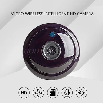 V380 Wifi 1080P Kamera, Wireless CCTV Infraraudonųjų spindulių Naktinis Matymas, Judesio Detectection 1.44 mm 3D 360 Laipsnių CS Fisheys Objektyvas Ne Aklas