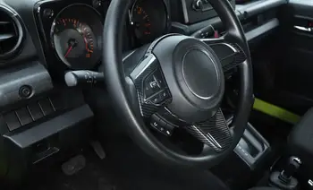 Vairas Dekoratyviniai Lipdukai Skydelis Suzuki Jimny 2019 2020 JB74 Automobilio Interjero Aksesuarų ABS Anglies Pluošto Raudona Stilius