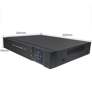 VAIZDO 32CH NVR H. 265 HDMI 1080P Network Video Recorder for IP Kameros 25CH 5MP 8CH 4K NVR, onvif p2p HI3536C 1CH audio out