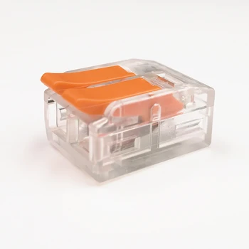 Vielos Jungtis Splitter Pakuotėje Kompaktiškas Greitai Gnybtų Bloko 0.5-6mm Minkštos Ir Kietos Vielos Galima Akyto Bitų Rinkinys Derinys
