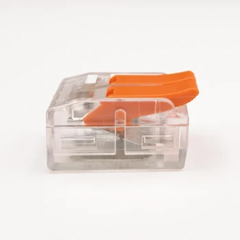 Vielos Jungtis Splitter Pakuotėje Kompaktiškas Greitai Gnybtų Bloko 0.5-6mm Minkštos Ir Kietos Vielos Galima Akyto Bitų Rinkinys Derinys