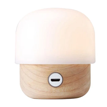 Vietoje Grybo Prisijungti Kūdikio Miego Naktį Šviesos diodų (LED) USB Mini Šilta Šviesa Geriausios Kainos