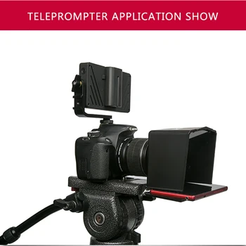 View Išmanųjį telefoną Teleprompter Canon Nikon Sony Kamera, Foto Studija DSLR 