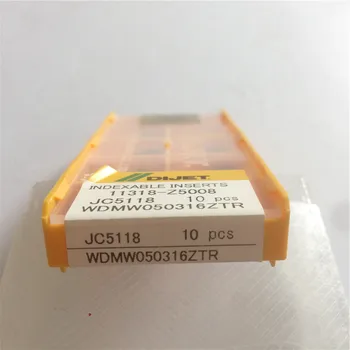 WNMG080408L-SG JC8015 DIJET Originalus karbido įterpti su geriausios kokybės 10vnt/lot nemokamas pristatymas
