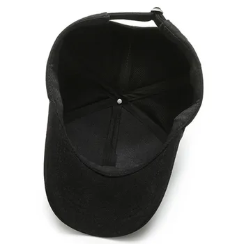 XdanqinX Žiemos Skrybėlę Vyrų Storas Šiltas Beisbolo kepuraitę Paprastas Atsitiktinis Sporto Kepurės Snapback Cap Reguliuojamas Vyrų Kaulų Tėtis Kalba Bžūp