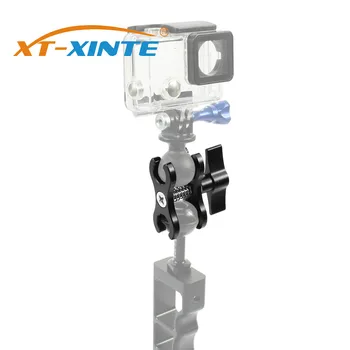 XT-XINTE CNC Trikojo Laikiklis Drugelis Įrašą, Apkabos, Nardymas Šviesos Rankos Kamuolį Galva Mount Adapteris, skirtas DSLR Sporto Veiksmų Vaizdo Kamera
