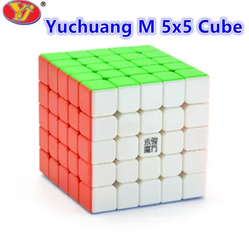 YongJun Yuchuang M 5x5x5 kubo yuchuang 5x5 Magnetinio Magic Cube yongjun 5x5x5 Greitis Kubo YJ Yuchuang 5x5 cubo magijos kubo galvosūkis