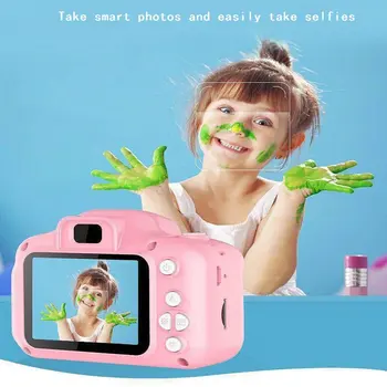 Įkrovimo Vaikams, Mini Skaitmeninis Fotoaparatas 2.0 Colių HD Ekranas, 2mega pixels 1080P Projekciniai Vaizdo Kamera, Dovana Vaikams, Vaikams, Žaislas