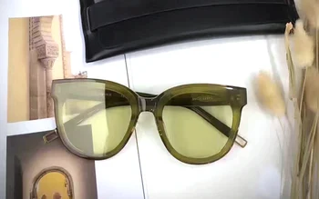 Švelnus FLATBA ponios Dizaineris akiniai nuo saulės Spalvotų Veidrodis Skaisčiai saulės akiniai Derliaus Moterų oculos akiniai nuo saulės moterims